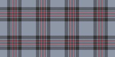 Frame textile fabric , britain seamless texture plaid. Fold check pattern background tartan in pastel and grey colors. vector