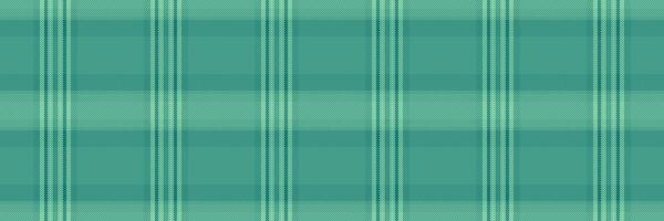 Multicolored fabric textile background, adorable texture tartan seamless. African pattern check plaid in teal and mint colors. vector