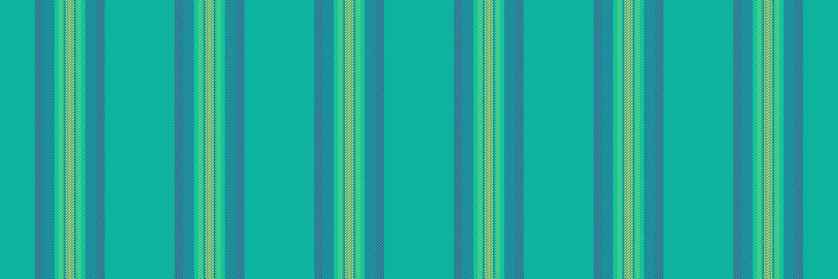 Vibrant vertical seamless, canvas texture fabric textile. Durable pattern lines stripe background in teal and cyan colors.