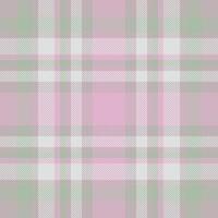 Plaid check pattern. Seamless fabric texture. Tartan textile print. vector
