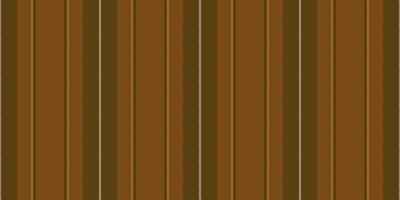 Indoor vertical background fabric, patch pattern seamless . Setting stripe lines textile texture in amber and orange colors. vector