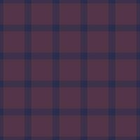 Chequered seamless pattern fabric, continuity textile background . Uniform texture check tartan plaid in dark and pink colors. vector