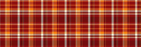 Fur plaid texture seamless, tie check fabric background. Good textile pattern tartan in red and bright colors. vector