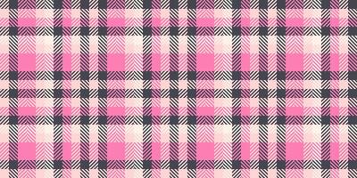 Preppy textile pattern , linen fabric plaid seamless. Artwork texture background tartan check in light and pastel colors. vector