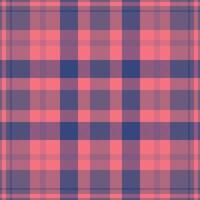 Royalty plaid check , diagonal seamless fabric textile. Difficult pattern texture background tartan in red and pastel colors. vector