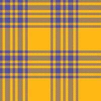 Plaid seamless pattern. Check fabric texture. textile print. vector