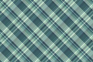 Azul tartan texture background, golf seamless pattern . Rectangle check fabric textile plaid in cyan and pastel colors. vector