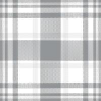 Plaid check pattern. Seamless fabric texture. Tartan textile print. vector
