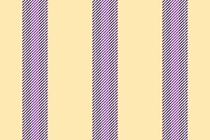 Veil seamless lines, creation texture fabric background. Rectangle pattern textile vertical stripe in moccasin and indigo colors. vector
