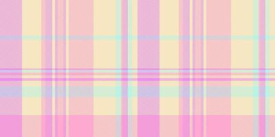 November seamless textile , worldwide pattern plaid tartan. Drawing fabric background texture check in light and pink colors. vector