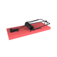 Mouse Trap isolated on transparent png