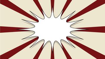 background design with comic style, comic background with comic style and with box text vector