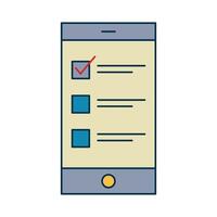 To do List for Productivity Icon vector