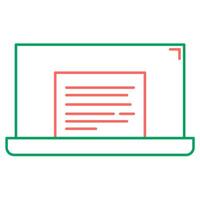 Document File for Productivity Icon vector