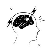 Get this amazing icon of migraine, easy to use and download vector