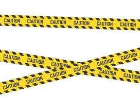 Caution, warning icon in flat style. Stop illustration on isolated background. Do not enter sign business concept. vector