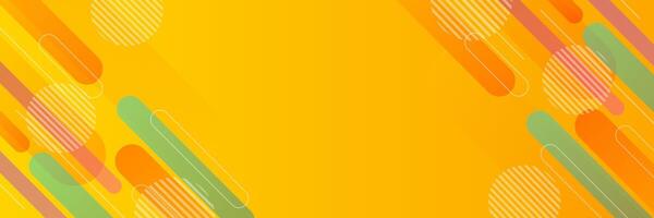 Abstract colorful orange dynamic background. Modern geometric banner background. Beautiful design for templates, banners, covers, websites, pages, and headers vector