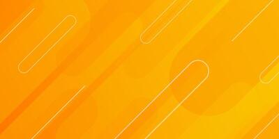 Bright orange-yellow gradient abstract dynamic background. Modern wallpapers. Suitable for templates, sale banners, events, ads, web and pages vector
