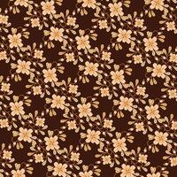 SEAMLESS PATTERN WITH NATURE THEMES vector