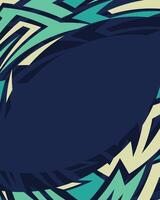 Abstract geometric lines border background vector