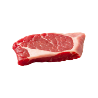 Fresh Cuts Raw Meats Isolated on a Transparent Background png