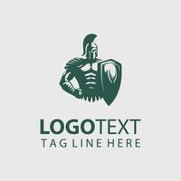 Gladiator Logo Illustrations vector