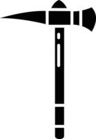 War Scythe solid glyph illustration vector