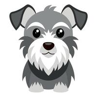 Collie dog goes kawaii vector