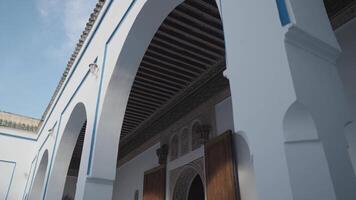 Marrakesh, Morocco - December 7, 2023 - Bahia Palace Palais Bahia - a Sprawling Complex of Gardens, Courtyards, and Rooms with Impressive Moroccan Architecture and Design video