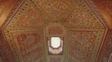 Marrakesh, Morocco - December 7, 2023 - Bahia Palace Palais Bahia - a Sprawling Complex of Gardens, Courtyards, and Rooms with Impressive Moroccan Architecture and Design video