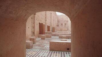 Marrakesh, Morocco - December 7, 2023 - El Badi Ruined Palace Moroccan Architecture and Culture Built in 1578 video