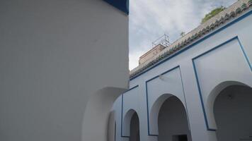 Marrakesh, Morocco - December 7, 2023 - Bahia Palace Palais Bahia - a Sprawling Complex of Gardens, Courtyards, and Rooms with Impressive Moroccan Architecture and Design video