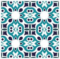 Blue abstract wallpaper seamless pattern background design vector