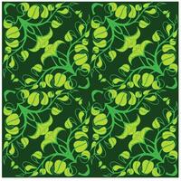 abstract leaf floral background pattern design vector
