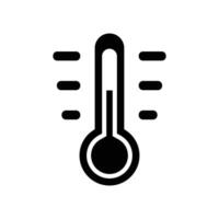 thermometer icon design template simple and clean vector