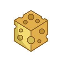 cheese icon design template simple and clean vector