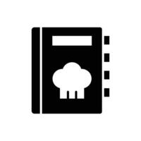 recipe icon design template simple and clean vector