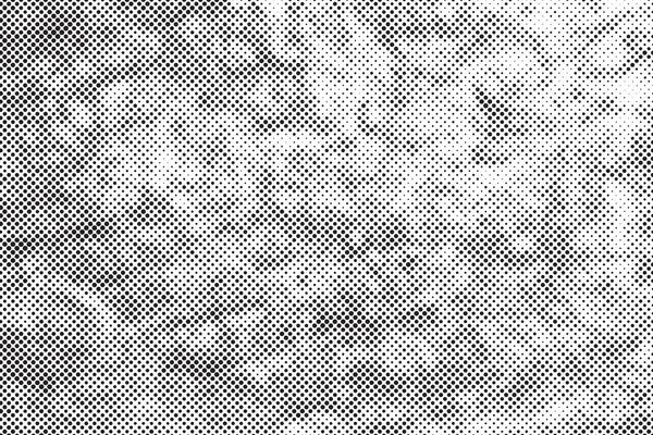 Black dots halftone texture on white background.