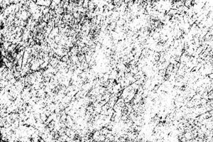 Abstract black and white texture. Scratch on old concrete. Grunge effect background. vector