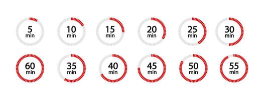 Stopwatch icons set, timers isolated on background. Sport clock template. design element. vector