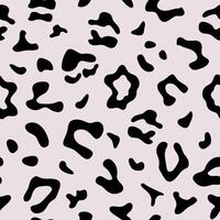 Snow Leopard Print Seamless Pattern vector