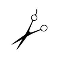 Scissors Silhouette, Flat Style, Can use for Pictogram, Art Illustration, Website, Apps, Logo Type or Graphic Design Element vector