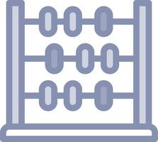 abacus illustration, icon or symbol.eps vector