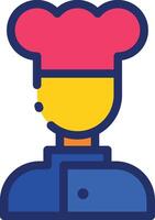 baker illustration, icon or symbol vector