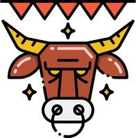 san fermin illustration, icon or symbol.eps vector