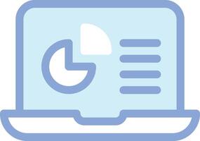 data analytics illustration, icon or symbol vector