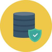 database illustration, icon or symbol vector