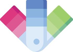 color palette illustration, icon or symbol vector