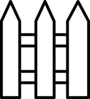 fence illustration with the extension .eps vector
