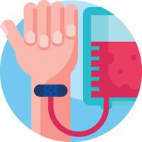 donor illustration, icon or symbol vector